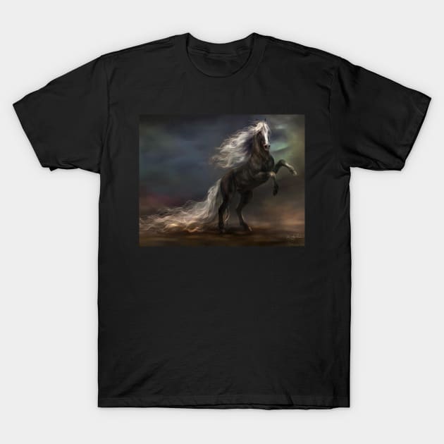 Horse picture of t-shirts T-Shirt by Best designing 